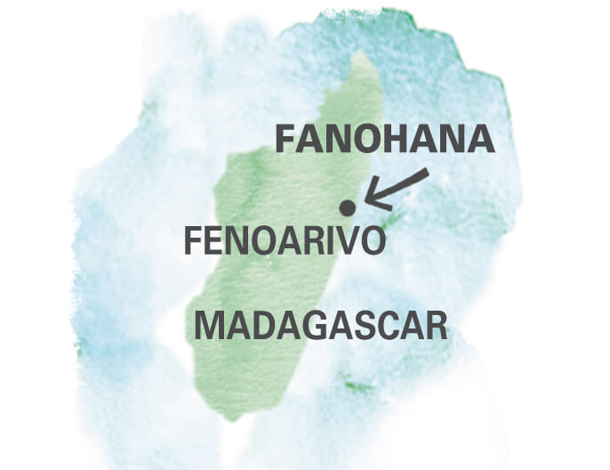 Carte coopÃ©rative Fanohana Ã  Madagascar - poivre Fenoarivo